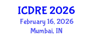 International Conference on Desalination and Renewable Energy (ICDRE) February 16, 2026 - Mumbai, India