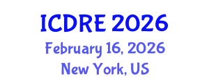 International Conference on Desalination and Renewable Energy (ICDRE) February 16, 2026 - New York, United States