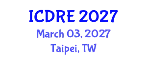International Conference on Desalination and Renewable Energy (ICDRE) March 03, 2027 - Taipei, Taiwan