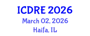 International Conference on Desalination and Renewable Energy (ICDRE) March 02, 2026 - Haifa, Israel