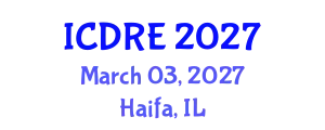International Conference on Desalination and Renewable Energy (ICDRE) March 03, 2027 - Haifa, Israel