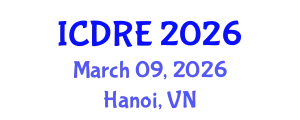 International Conference on Desalination and Renewable Energy (ICDRE) March 09, 2026 - Hanoi, Vietnam
