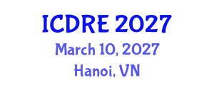 International Conference on Desalination and Renewable Energy (ICDRE) March 10, 2027 - Hanoi, Vietnam