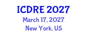 International Conference on Desalination and Renewable Energy (ICDRE) March 17, 2027 - New York, United States