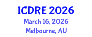 International Conference on Desalination and Renewable Energy (ICDRE) March 16, 2026 - Melbourne, Australia