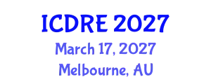 International Conference on Desalination and Renewable Energy (ICDRE) March 17, 2027 - Melbourne, Australia