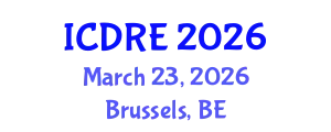 International Conference on Desalination and Renewable Energy (ICDRE) March 23, 2026 - Brussels, Belgium