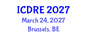 International Conference on Desalination and Renewable Energy (ICDRE) March 24, 2027 - Brussels, Belgium