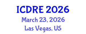 International Conference on Desalination and Renewable Energy (ICDRE) March 23, 2026 - Las Vegas, United States