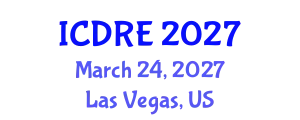 International Conference on Desalination and Renewable Energy (ICDRE) March 24, 2027 - Las Vegas, United States