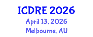 International Conference on Desalination and Renewable Energy (ICDRE) April 13, 2026 - Melbourne, Australia