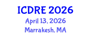 International Conference on Desalination and Renewable Energy (ICDRE) April 13, 2026 - Marrakesh, Morocco