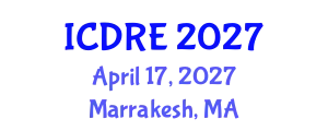 International Conference on Desalination and Renewable Energy (ICDRE) April 17, 2027 - Marrakesh, Morocco