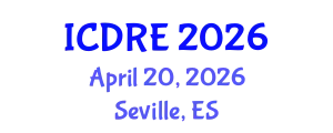 International Conference on Desalination and Renewable Energy (ICDRE) April 20, 2026 - Seville, Spain