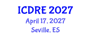 International Conference on Desalination and Renewable Energy (ICDRE) April 17, 2027 - Seville, Spain
