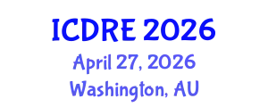 International Conference on Desalination and Renewable Energy (ICDRE) April 27, 2026 - Washington, Australia