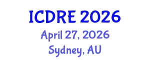 International Conference on Desalination and Renewable Energy (ICDRE) April 27, 2026 - Sydney, Australia