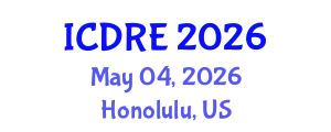 International Conference on Desalination and Renewable Energy (ICDRE) May 04, 2026 - Honolulu, United States