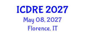 International Conference on Desalination and Renewable Energy (ICDRE) May 08, 2027 - Florence, Italy