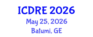 International Conference on Desalination and Renewable Energy (ICDRE) May 25, 2026 - Batumi, Georgia