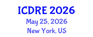 International Conference on Desalination and Renewable Energy (ICDRE) May 25, 2026 - New York, United States