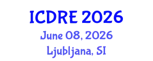 International Conference on Desalination and Renewable Energy (ICDRE) June 08, 2026 - Ljubljana, Slovenia