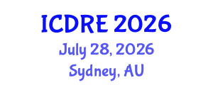 International Conference on Desalination and Renewable Energy (ICDRE) July 28, 2026 - Sydney, Australia