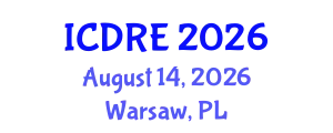 International Conference on Desalination and Renewable Energy (ICDRE) August 14, 2026 - Warsaw, Poland