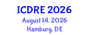 International Conference on Desalination and Renewable Energy (ICDRE) August 14, 2026 - Hamburg, Germany