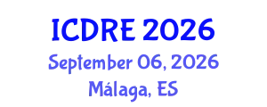 International Conference on Desalination and Renewable Energy (ICDRE) September 06, 2026 - Málaga, Spain