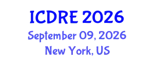 International Conference on Desalination and Renewable Energy (ICDRE) September 09, 2026 - New York, United States