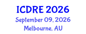 International Conference on Desalination and Renewable Energy (ICDRE) September 09, 2026 - Melbourne, Australia