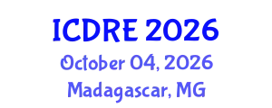 International Conference on Desalination and Renewable Energy (ICDRE) October 04, 2026 - Madagascar, Madagascar