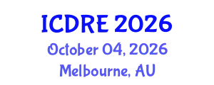 International Conference on Desalination and Renewable Energy (ICDRE) October 04, 2026 - Melbourne, Australia