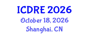 International Conference on Desalination and Renewable Energy (ICDRE) October 18, 2026 - Shanghai, China