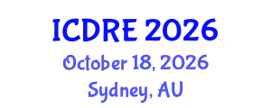 International Conference on Desalination and Renewable Energy (ICDRE) October 18, 2026 - Sydney, Australia