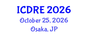 International Conference on Desalination and Renewable Energy (ICDRE) October 25, 2026 - Osaka, Japan
