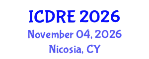 International Conference on Desalination and Renewable Energy (ICDRE) November 04, 2026 - Nicosia, Cyprus