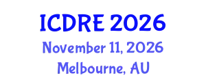 International Conference on Desalination and Renewable Energy (ICDRE) November 11, 2026 - Melbourne, Australia