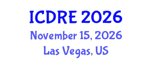 International Conference on Desalination and Renewable Energy (ICDRE) November 15, 2026 - Las Vegas, United States