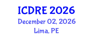 International Conference on Desalination and Renewable Energy (ICDRE) December 02, 2026 - Lima, Peru