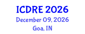 International Conference on Desalination and Renewable Energy (ICDRE) December 09, 2026 - Goa, India