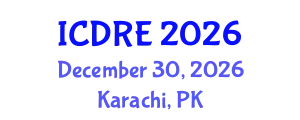 International Conference on Desalination and Renewable Energy (ICDRE) December 30, 2026 - Karachi, Pakistan