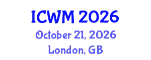 International Conference on Waste Management (ICWM) October 21, 2026 - London, United Kingdom