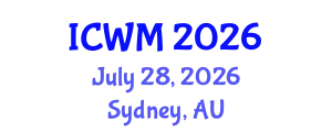 International Conference on Waste Management (ICWM) July 28, 2026 - Sydney, Australia