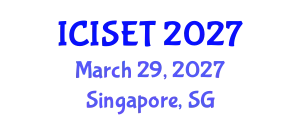 International Conference on Information Science, Engineering and Technology (ICISET) March 29, 2027 - Singapore, Singapore