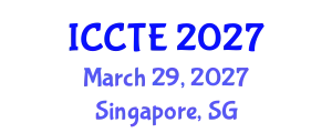 International Conference on Communications and Telecommunications Engineering (ICCTE) March 29, 2027 - Singapore, Singapore