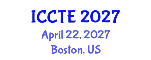 International Conference on Communications and Telecommunications Engineering (ICCTE) April 22, 2027 - Boston, United States