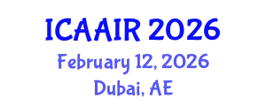 International Conference on Allergy, Asthma, Immunology and Rheumatology (ICAAIR) February 12, 2026 - Dubai, United Arab Emirates