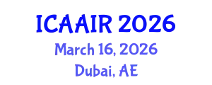 International Conference on Allergy, Asthma, Immunology and Rheumatology (ICAAIR) March 16, 2026 - Dubai, United Arab Emirates